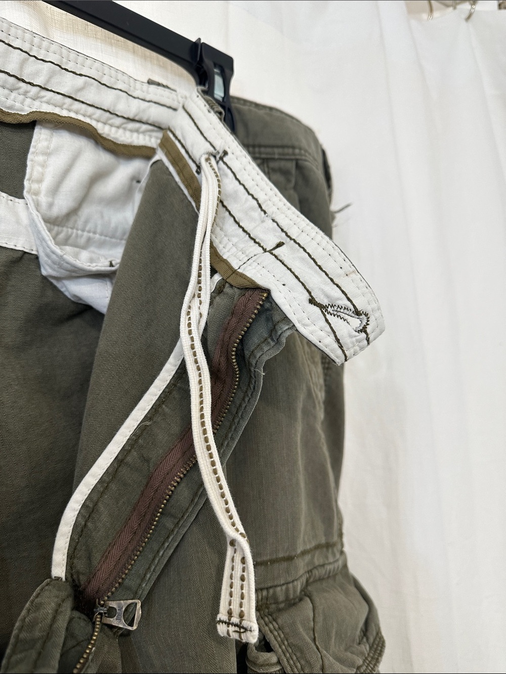 Polo by Ralph Lauren Military-Style Olive Cargo Pants - Picture 4 of 5